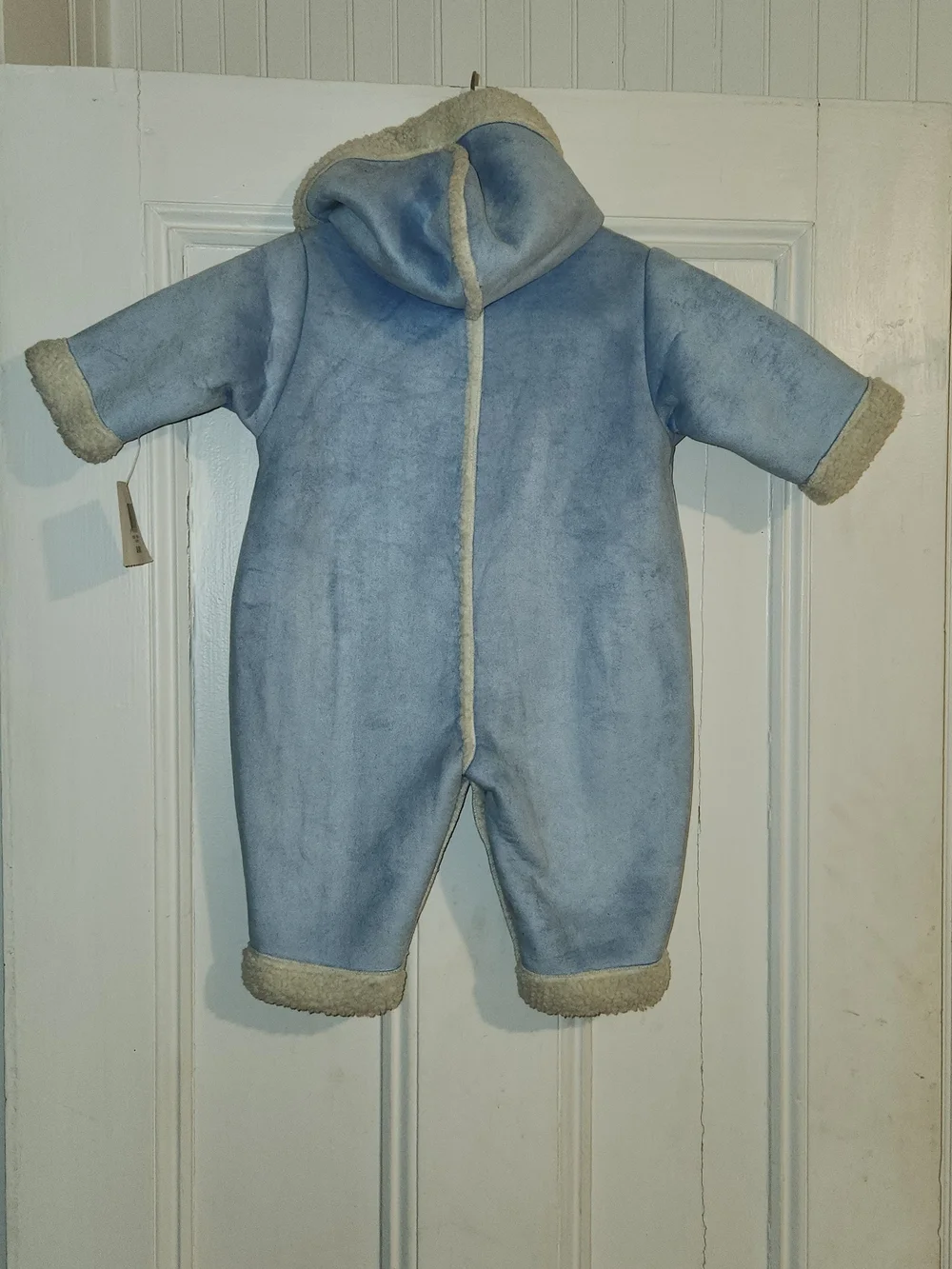 First Impressions Cream Faux-Sherpa Lined Infant Outfit